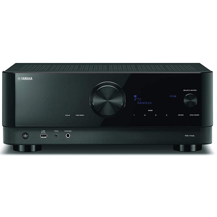 Yamaha RXV4A AV Receiver 5.2 ch Wi-Fi Bluetooth AirPlay 2 Spotify Connect MusicCast - Atlantic Electrics - 39478561046751 