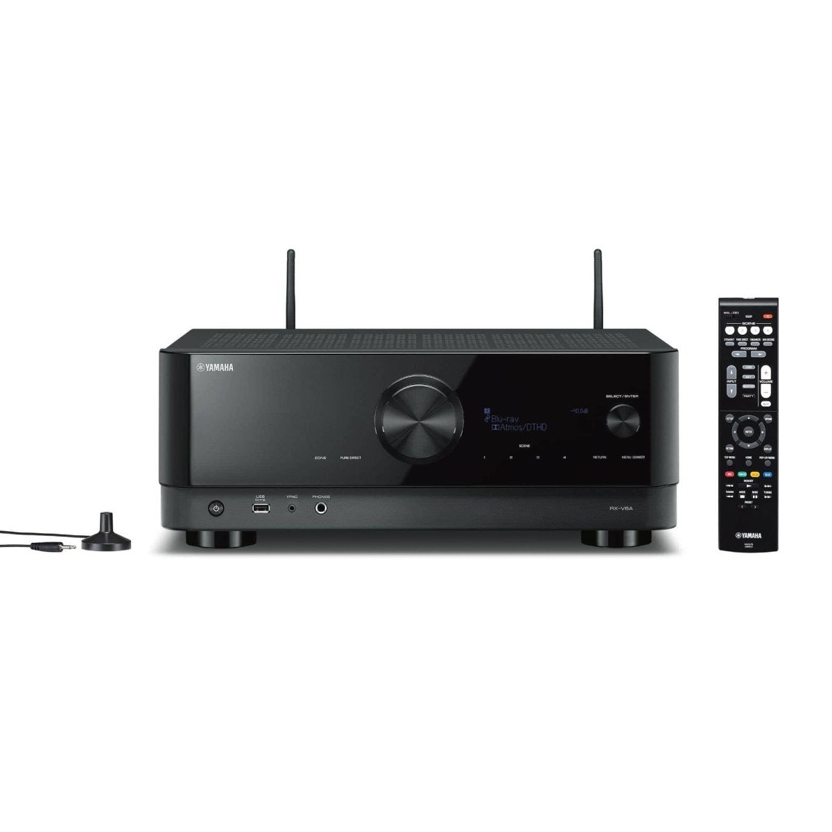 Yamaha RXV6A Black 7.2 Channel AV Receiver With Dolby Atmos | Atlantic Electrics