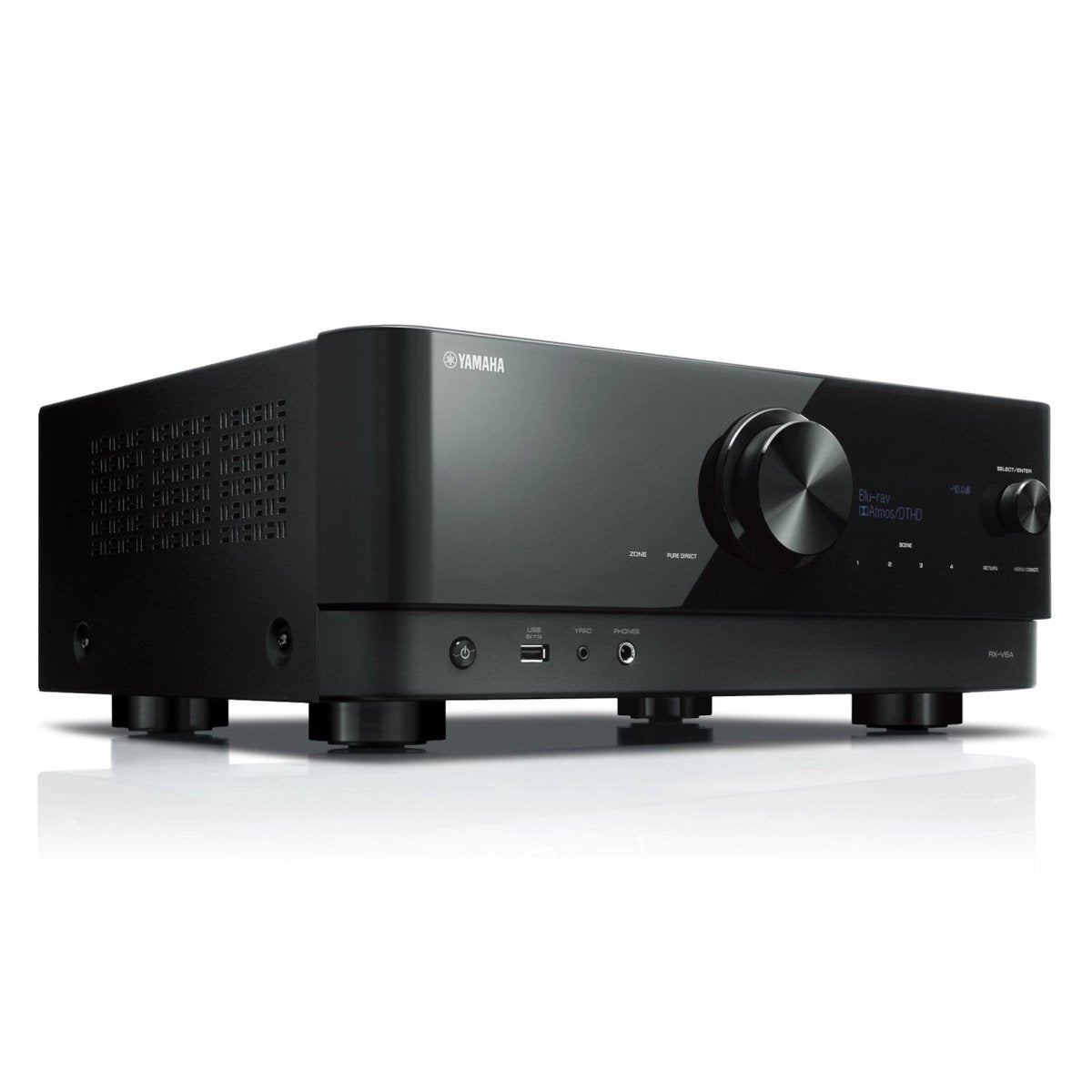 Yamaha RXV6A Black 7.2 Channel AV Receiver With Dolby Atmos | Atlantic Electrics