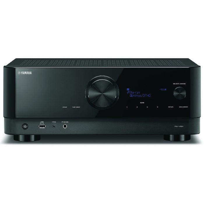Yamaha RXV6A Black 7.2 Channel AV Receiver With Dolby Atmos - Manufacturer Refurbished | Atlantic Electrics - 39478560587999 