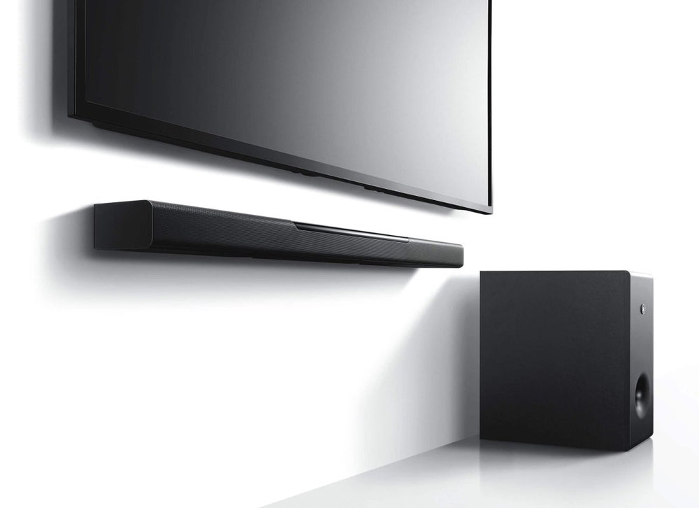 Yamaha YAS408 MusicCast BAR 400 200W 3.1-Channel Soundbar System - Atlantic Electrics - 39478564258015 