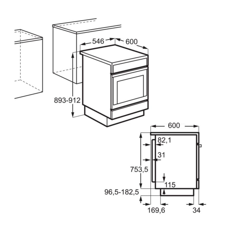 Zanussi ZCG43250XA Double Oven Cooker with Gas Hob - Stainless Steel | Atlantic Electrics - 40157564174559 