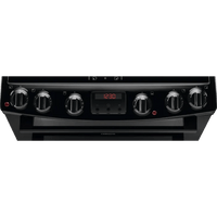 Thumbnail Zanussi ZCI66280BA Double Oven Cooker with Induction Hob - 40157567385823