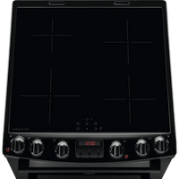 Thumbnail Zanussi ZCI66280BA Double Oven Cooker with Induction Hob - 40157567221983