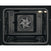 Thumbnail Zanussi ZCV66078XA Double Oven Cooker with Ceramic Hob - 39478565077215