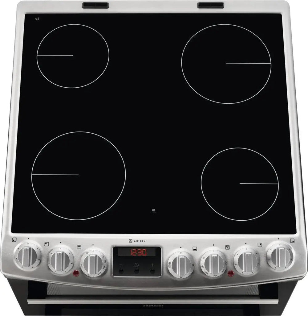 Zanussi ZCV69360XA Slot in Cooker Ceramic - Stainless Steel | Atlantic Electrics - 41338882326751 