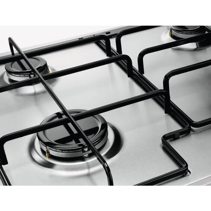 Zanussi ZGNN640X Gas Hob - Stainless Steel | Atlantic Electrics