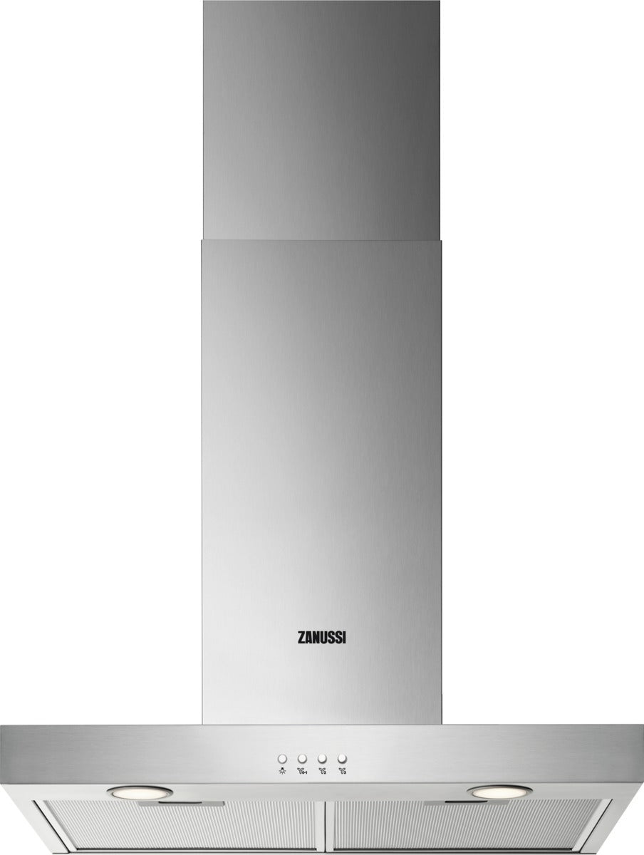 Zanussi ZHB62670XA Chimney Cooker Hood - Stainless Steel | Atlantic Electrics