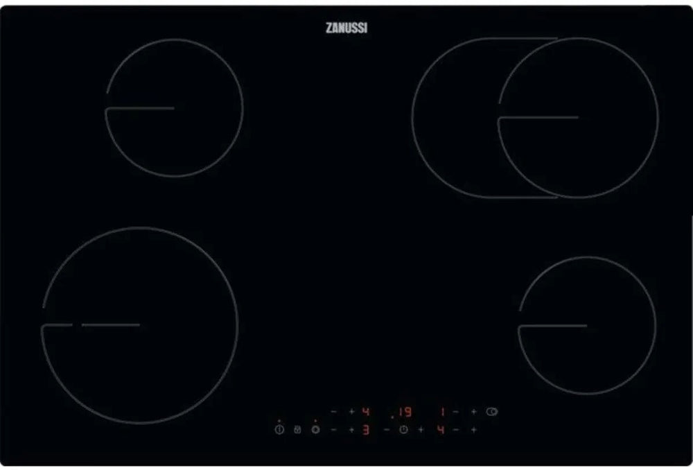 Zanussi ZHRN883K Ceramic Hob - Black | Atlantic Electrics - 40157564502239 