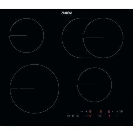 Zanussi ZHRX643K Ceramic Hob - Black | Atlantic Electrics - 39478562357471 