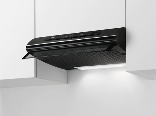 Zanussi ZHT611N Conventional Hood - Black | Atlantic Electrics