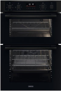 Thumbnail Zanussi ZKCNA7KN AirFry Built In Electric Double Oven - 41355836588255