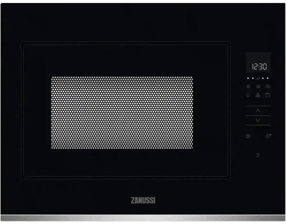 Zanussi ZMBN4DX 900 watt 25 L Integrated Microwave - Black - Atlantic Electrics - 40157565026527 