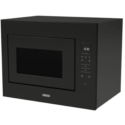 Zanussi ZMBN4SK 900 watt 25 L Built in Microwave - Black - Atlantic Electrics - 40157565747423 