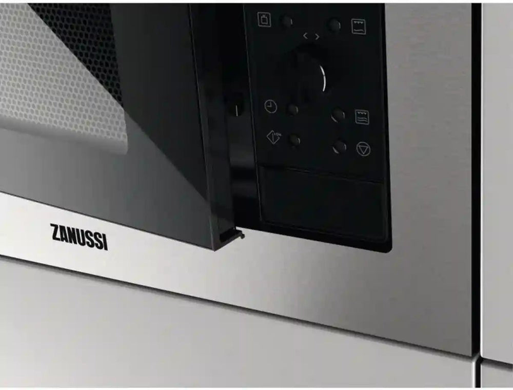 Zanussi ZMSN7DX Built In Microwave & Grill - Stainless Steel | Atlantic Electrics - 40157566501087 