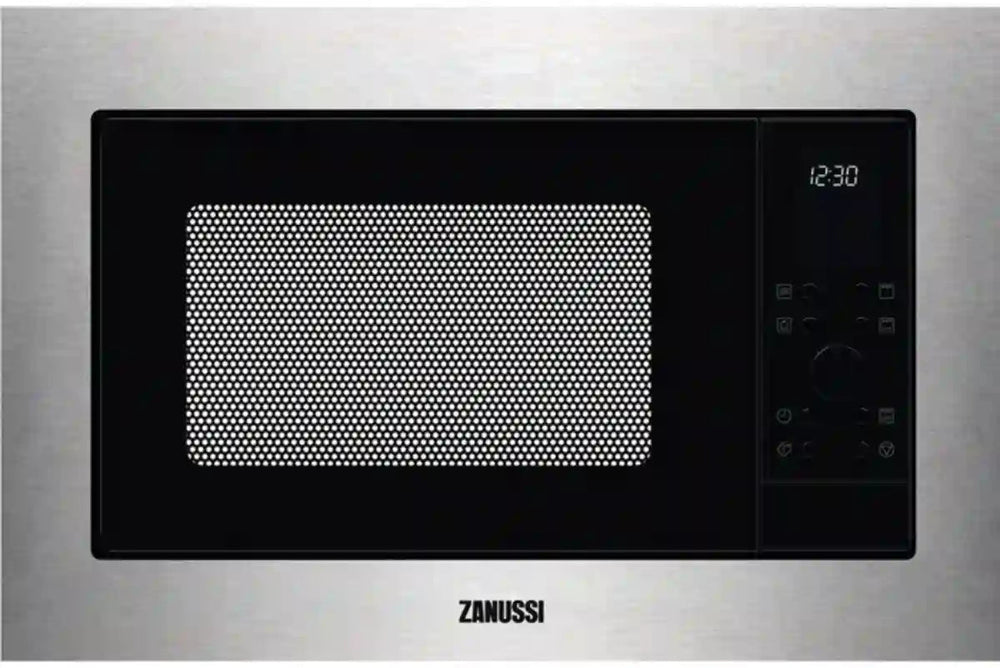 Zanussi ZMSN7DX Built In Microwave & Grill - Stainless Steel | Atlantic Electrics - 40157566435551 