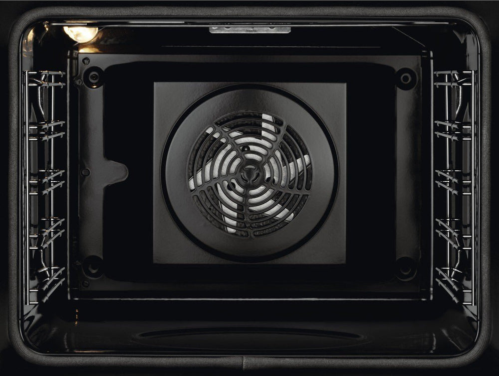 Zanussi ZOPNX6KN Built In Electric Single Oven with Pyrolytic Cleaning - Black | Atlantic Electrics - 41355837341919 