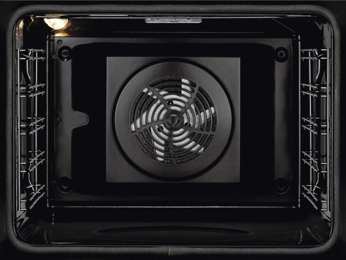 Zanussi ZOPNX6KN Built In Electric Single Oven with Pyrolytic Cleaning - Black | Atlantic Electrics
