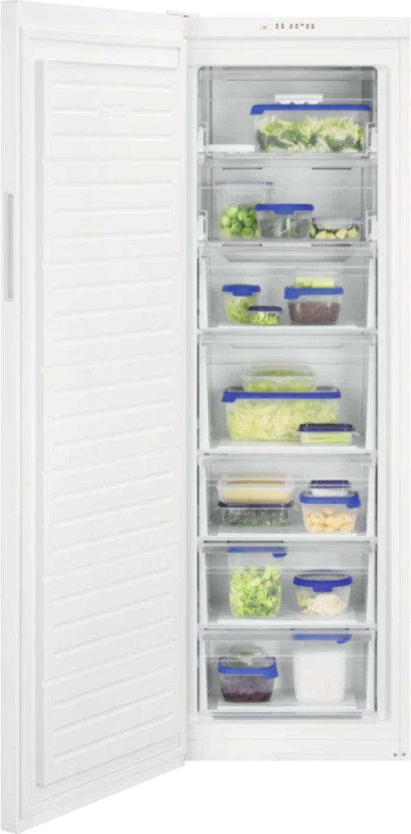 Zanussi ZUHE30FW2 280 Litre Frost Free Tall Freestanding Freezer - White | Atlantic Electrics