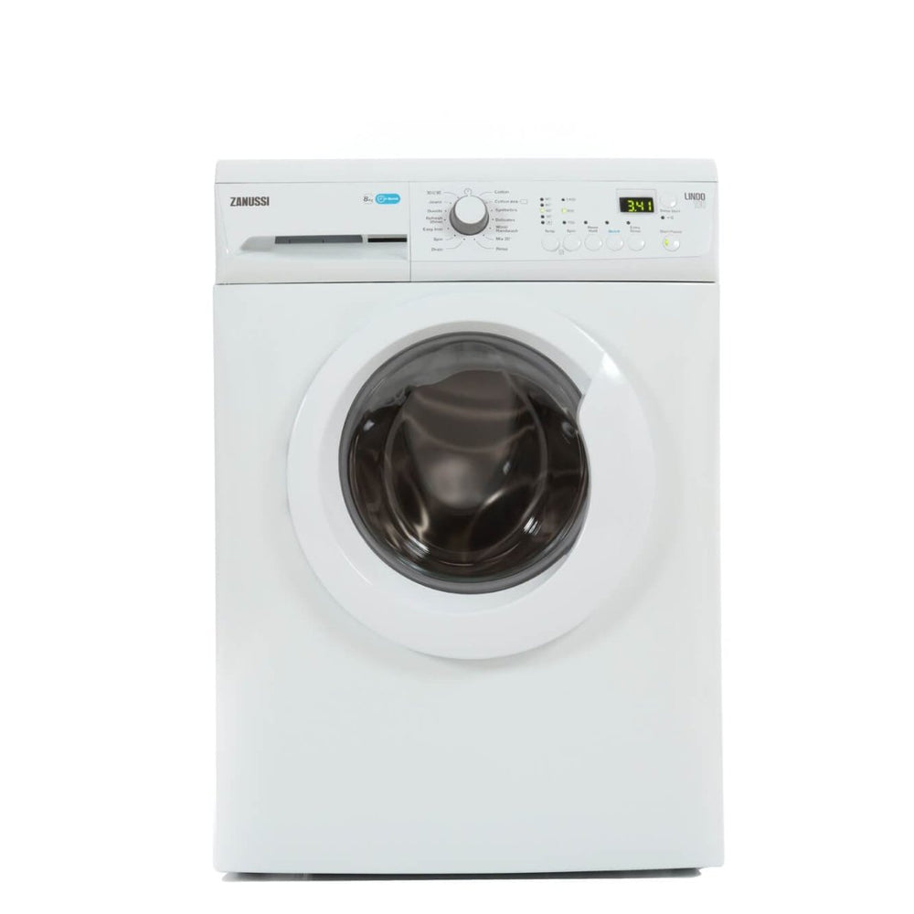 Zanussi ZWF01483WH 10kg 1400 Spin Washing Machine - White - A+++ Rated - Atlantic Electrics - 39478565339359 