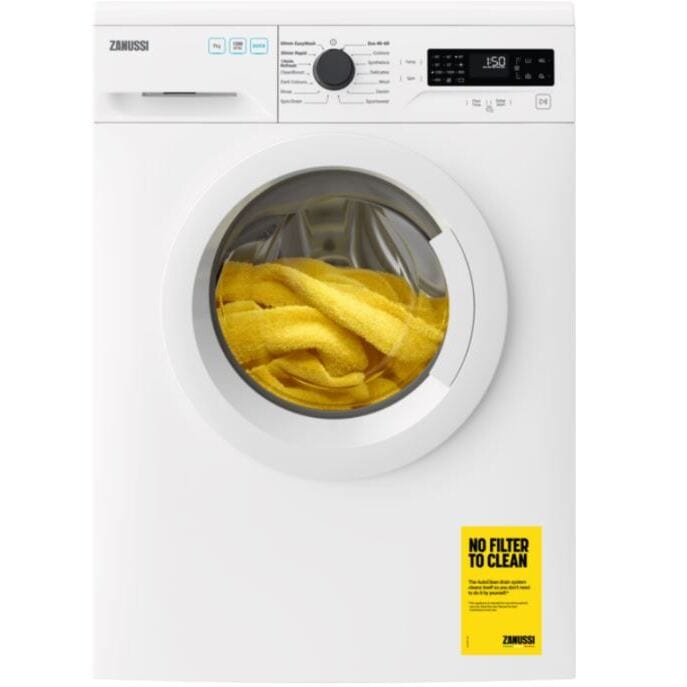 Zanussi ZWF725B4PW 7kg 1200 Spin Washing Machine White | Atlantic Electrics - 39478564520159 