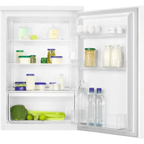 Zanussi ZXAN13FW0 Under Counter Larder 134 Liter Fridge - White | Atlantic Electrics - 40639513133279 