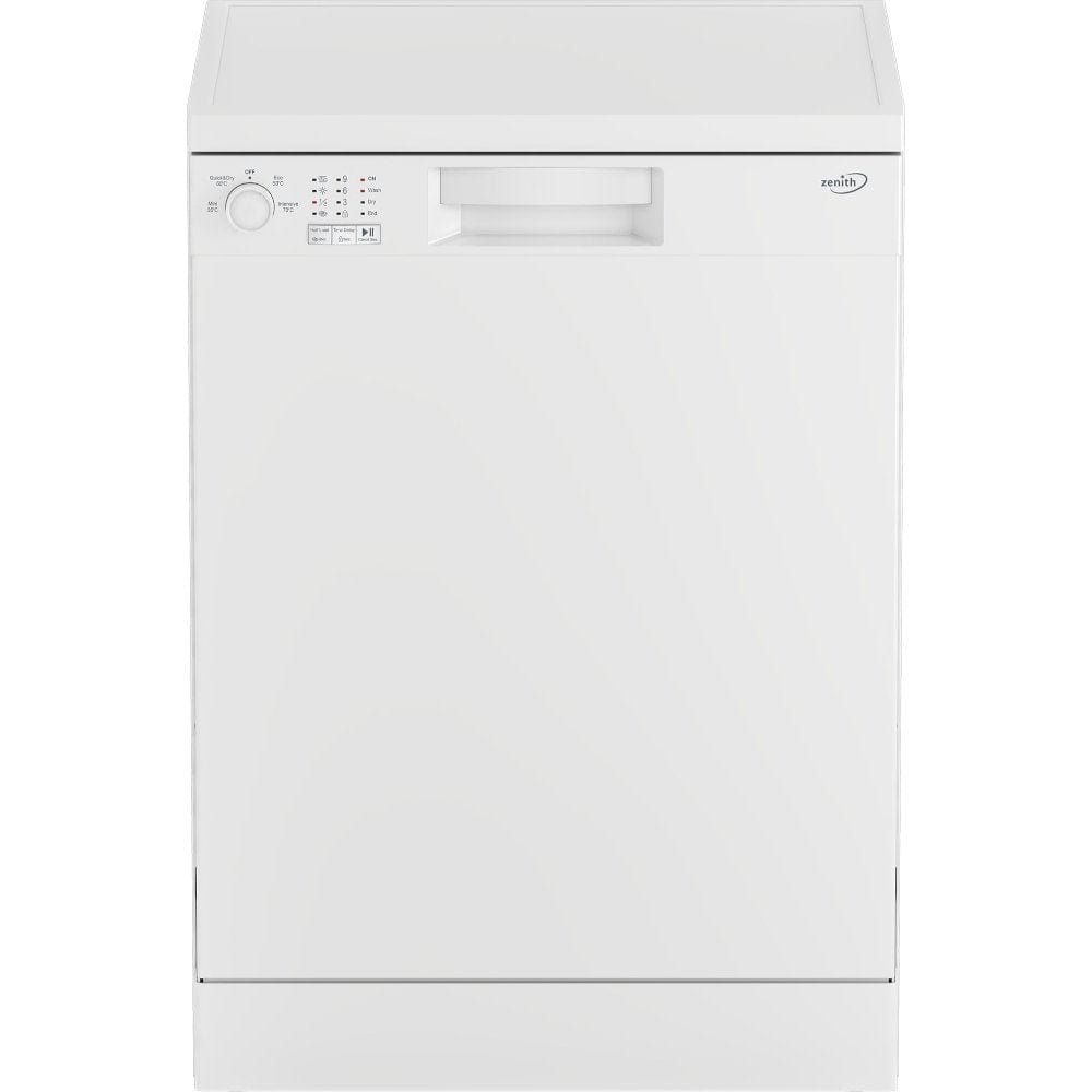 Buy Zenith ZDW600W Full Size Dishwasher White 13 Place Settings £272.20