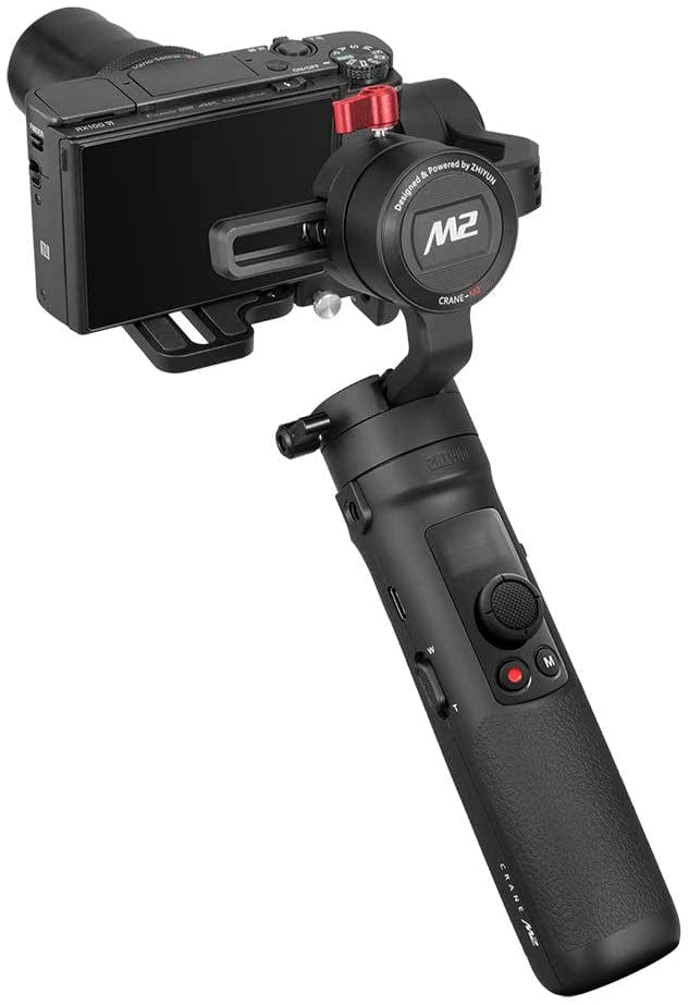 Zhiyun Crane M2 Professional 3 Axis Brushless Handheld Stabilizer for Smartphone-Action Camera-Compact DC-Mirrorless Camera - Atlantic Electrics - 39478569763039 