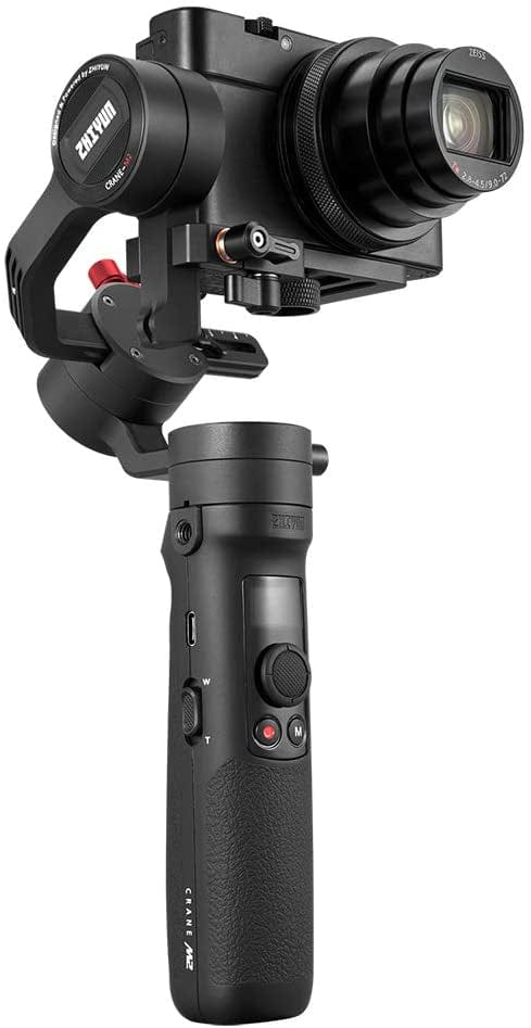 Zhiyun Crane M2 Professional 3 Axis Brushless Handheld Stabilizer for Smartphone-Action Camera-Compact DC-Mirrorless Camera - Atlantic Electrics - 39478569631967 