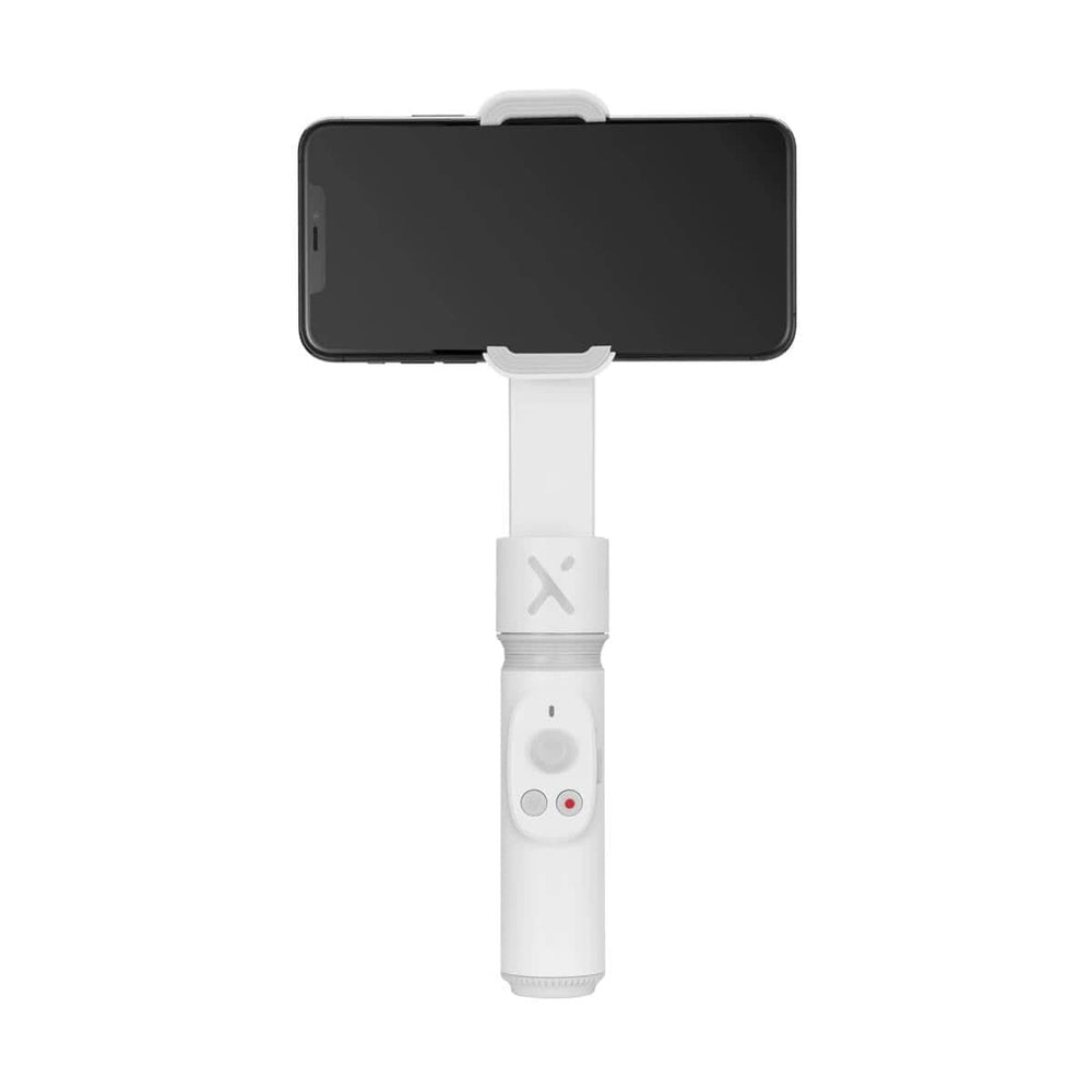 Zhiyun Smooth X Essential Combo 2-Axis Gimbal Stabilizer for Smartphones in White - Atlantic Electrics - 39478568583391 