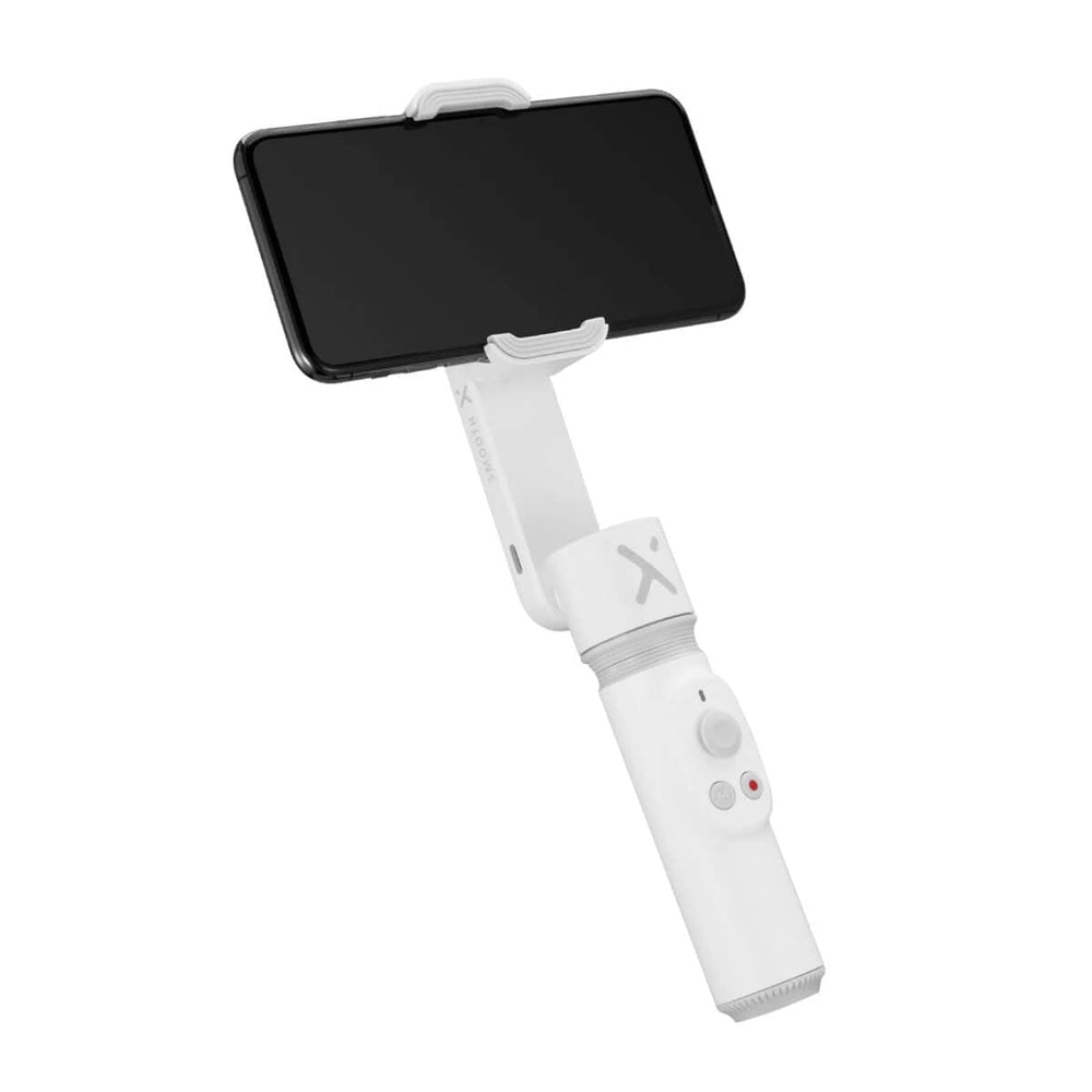 Zhiyun Smooth X Essential Combo 2-Axis Gimbal Stabilizer for Smartphones in White - Atlantic Electrics - 39478568648927 